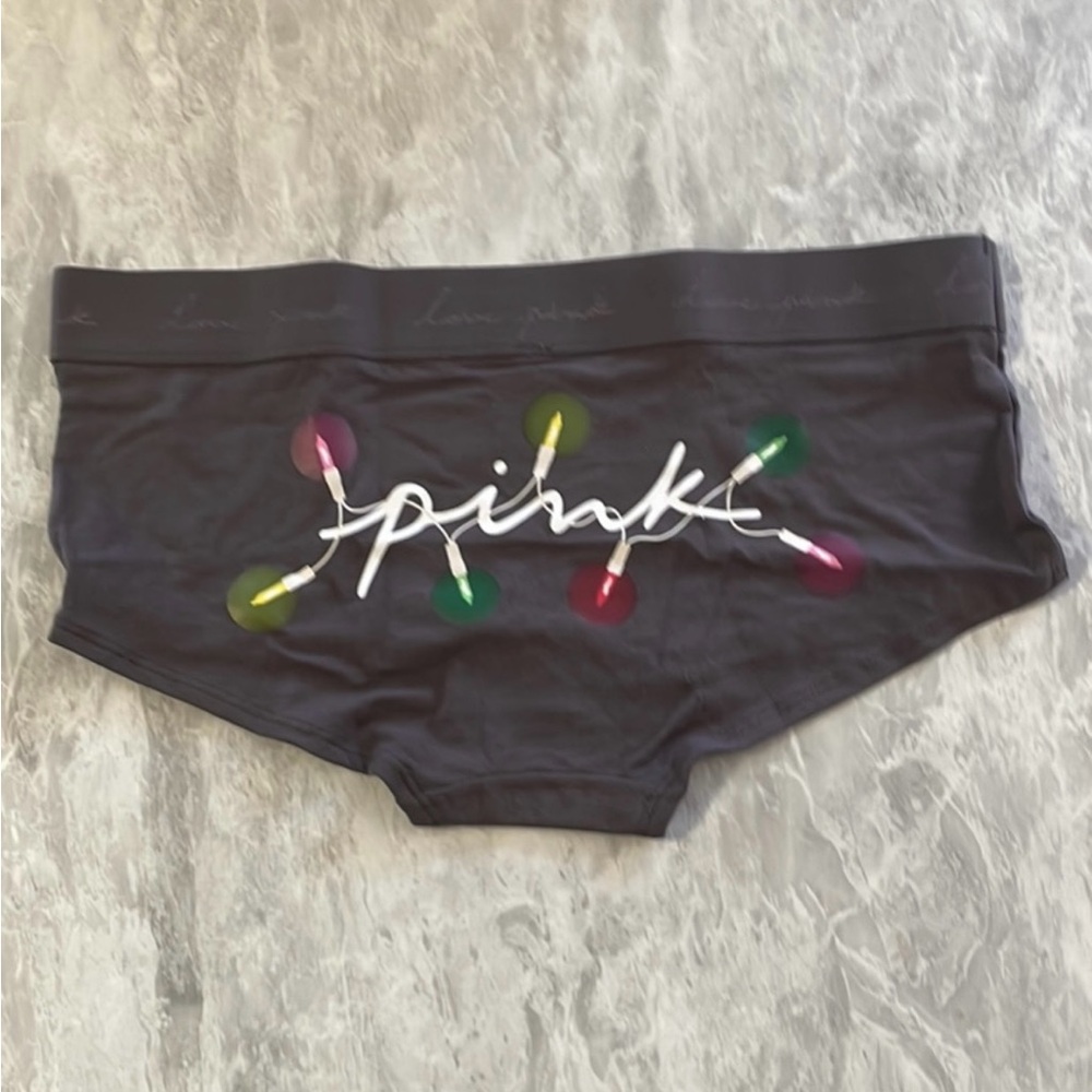 New Victorias Secret Pink Panty Boyshort Medium‎